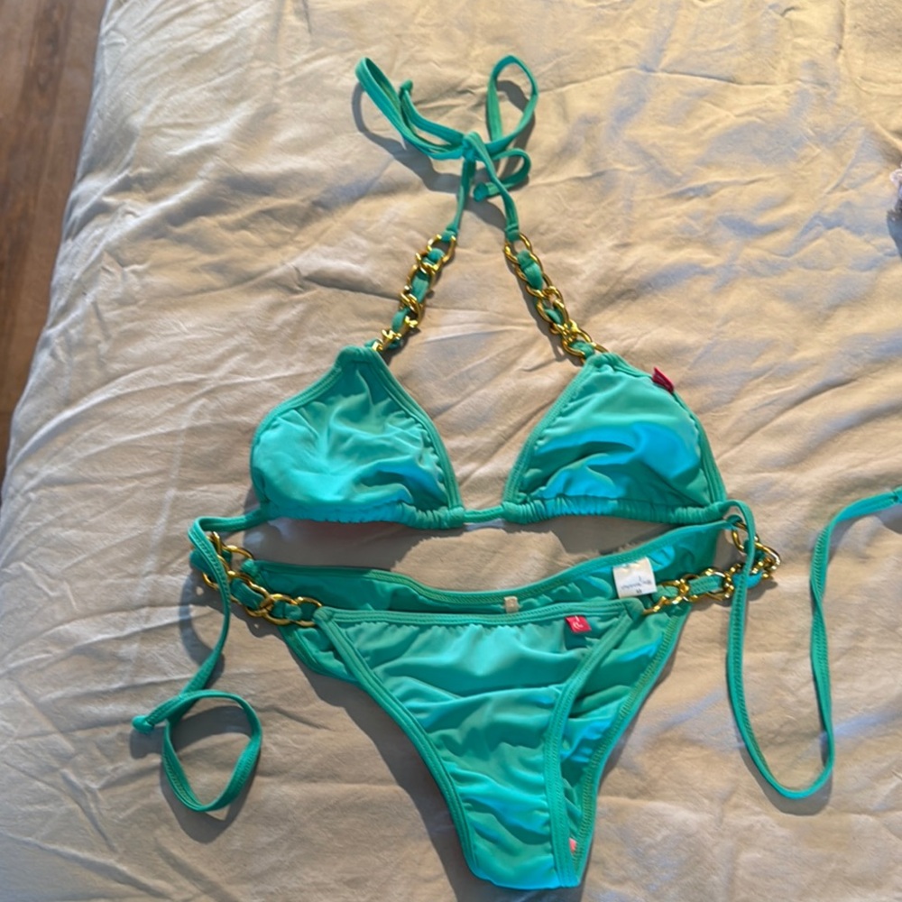 Chyna Dolls Bikini with Gold Accents